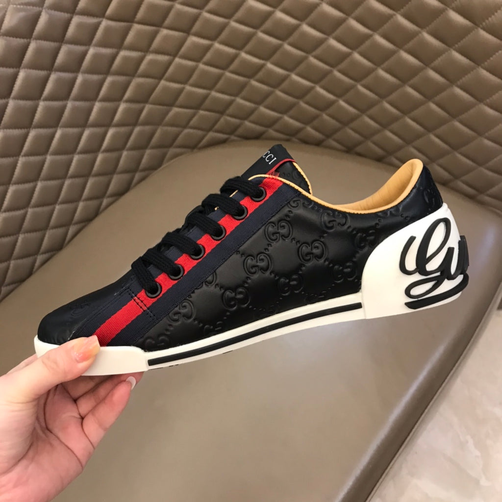 New Men's fashion lace-up casual shoes-3