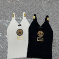 All-Match Fashion Embroidered Bronzing Sling 1024040302