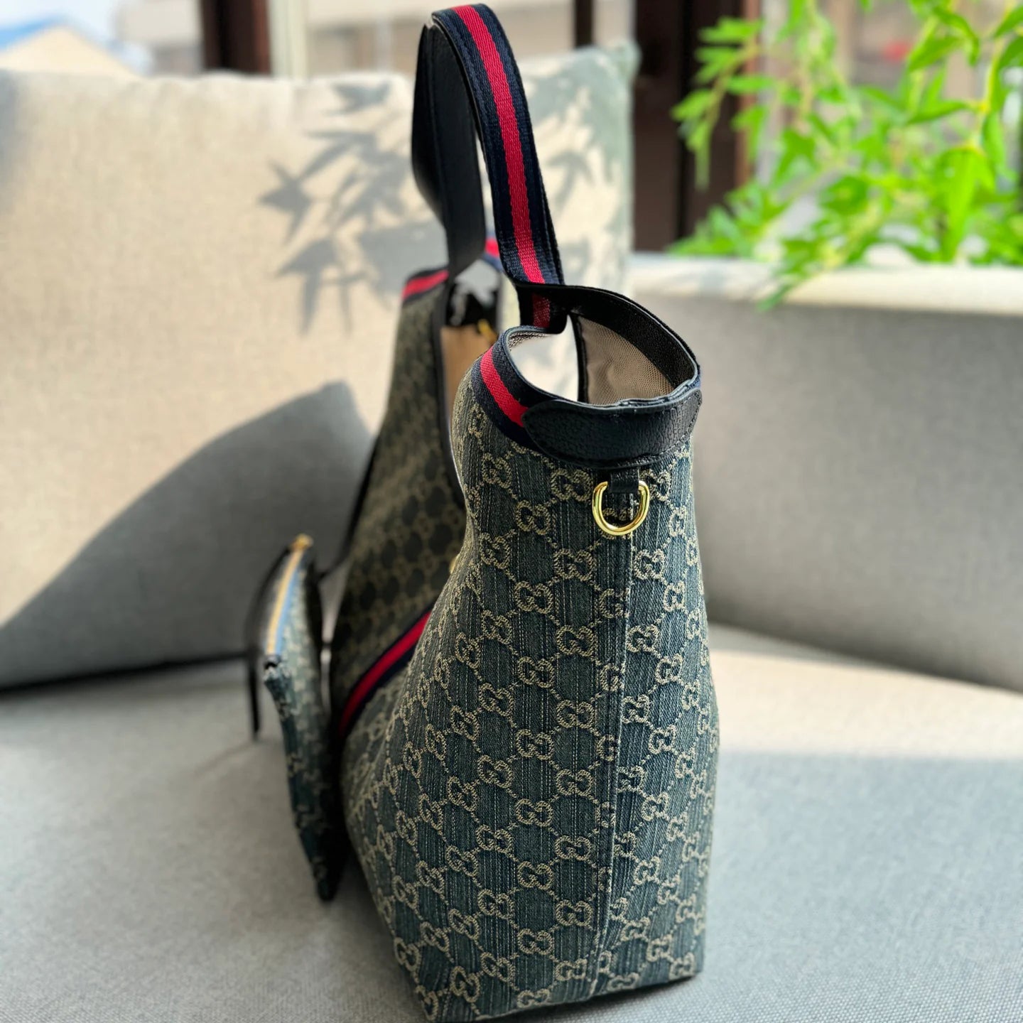 Half Moon HOBO Underarm Bag Canvas Bag Shoulder Bag 1025060905