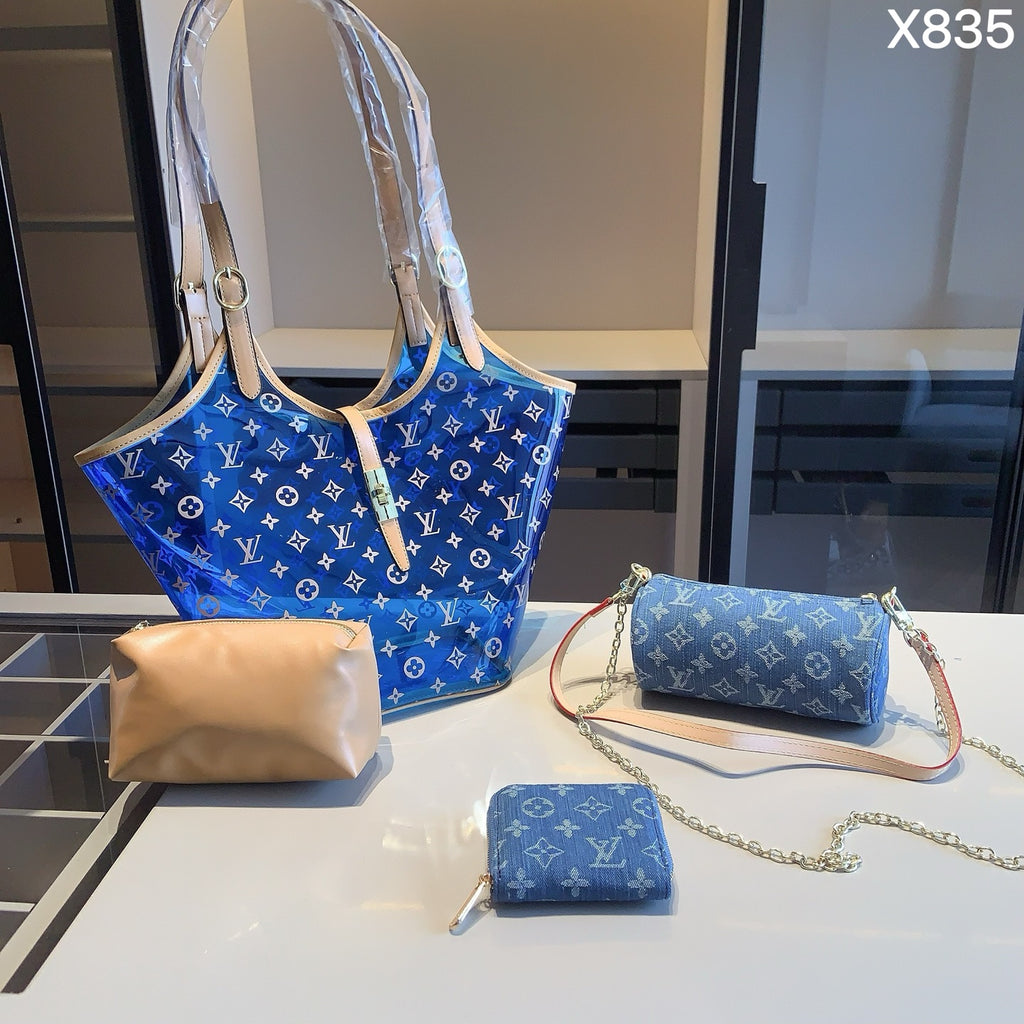 L A 4-piece set combination bag 0725101403