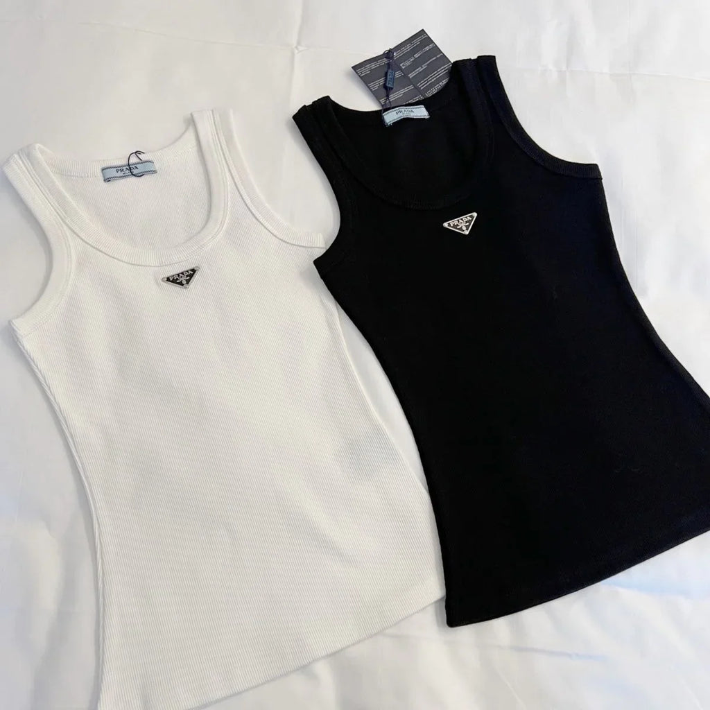 New Knitted Threaded Vest All-match Sling 1024031303