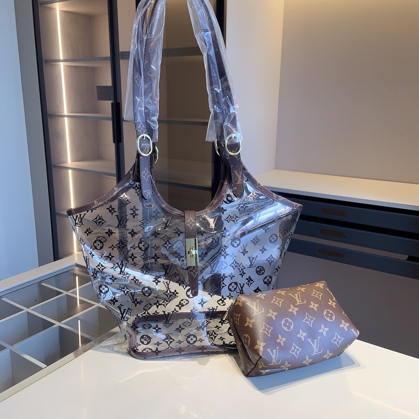 L A 4-piece set combination bag 0725101403
