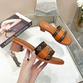 23 early spring new Lock It series letter buckle sandals and slippers XC160616012