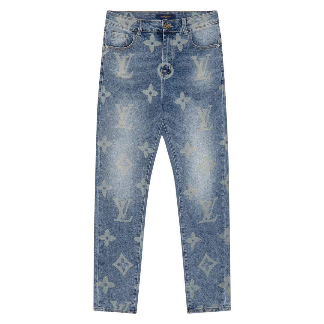 New Fashion Printed Casual Jeans 1024012908