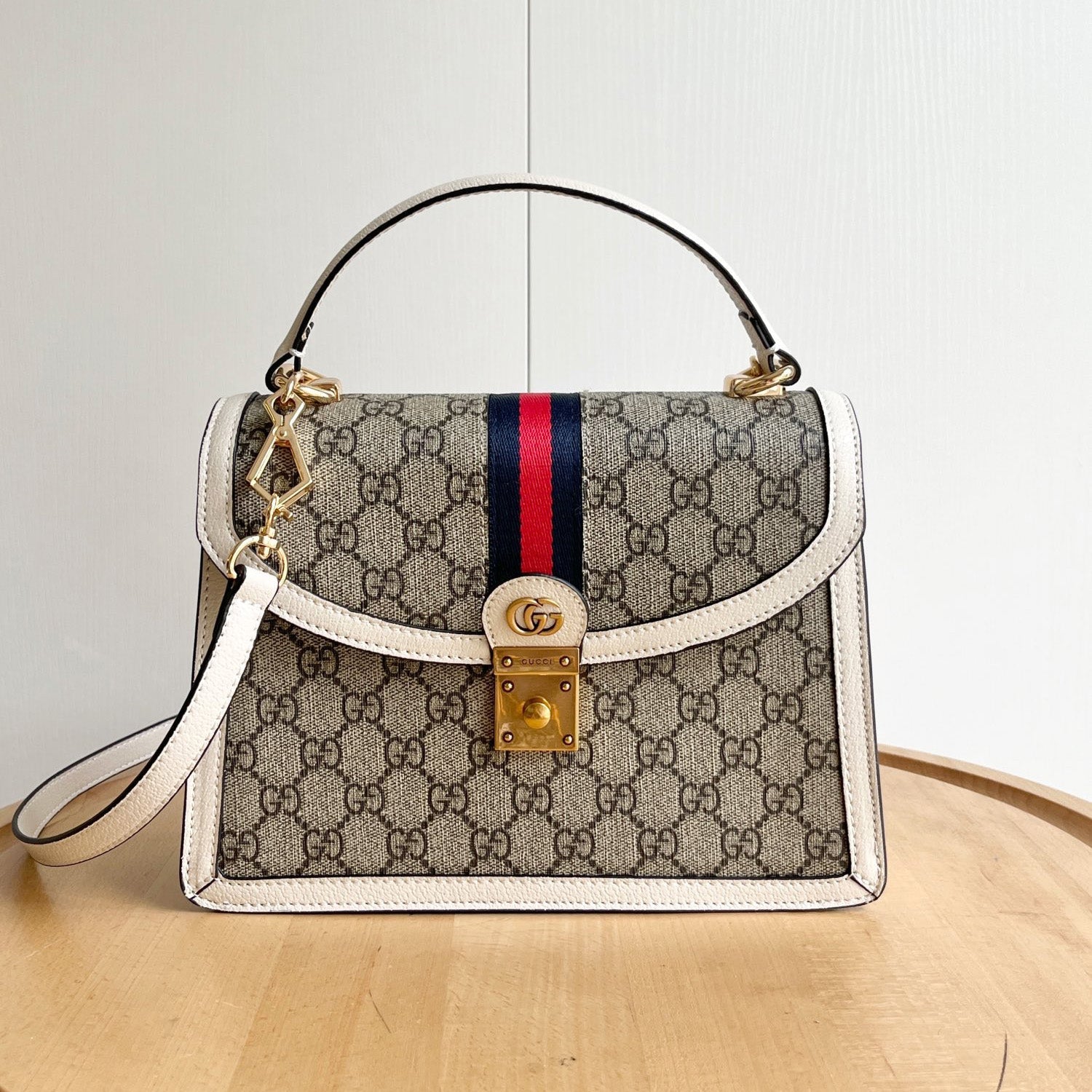 G Ophidia Lock Handbag 1824061805