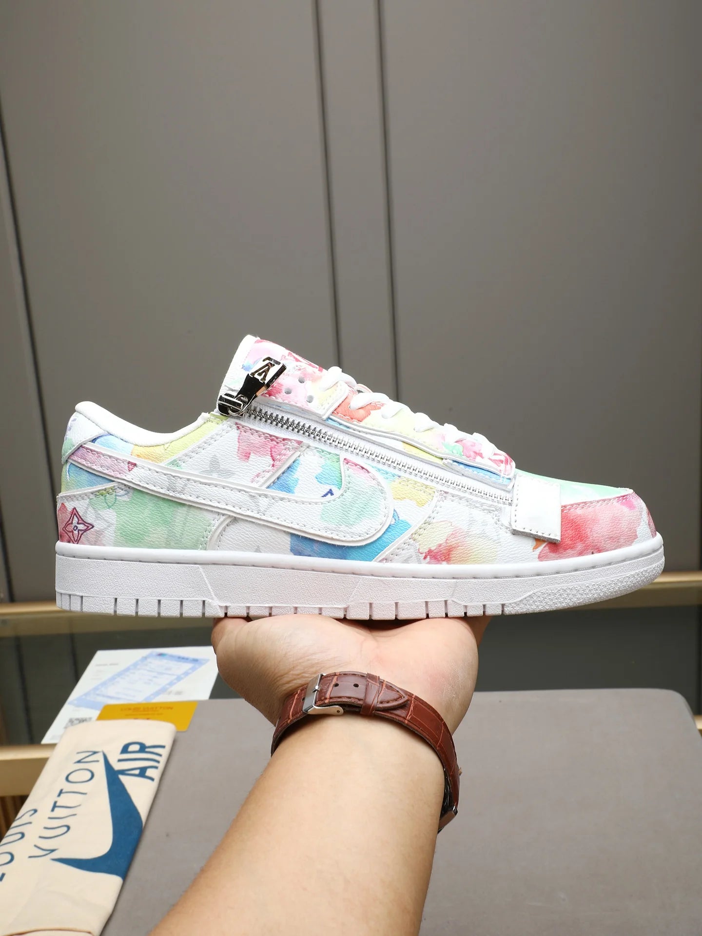V x Nike Air Force 1 collaboration style sneakers 0726050802