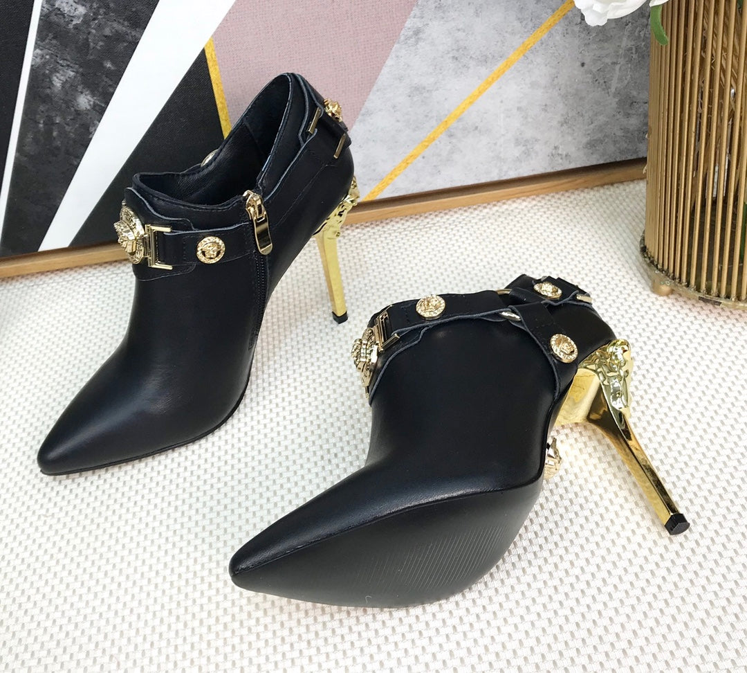 VS Fashionable high-heeled bare boots 0725091201