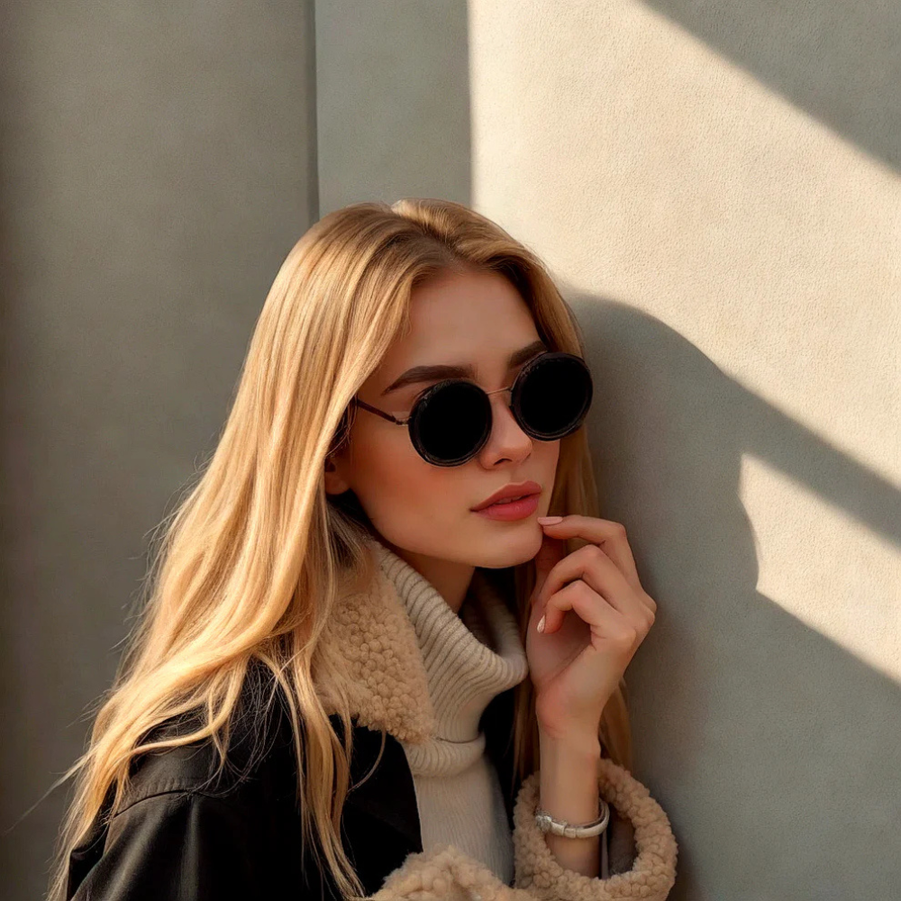 Adjustable Black Sunglasses