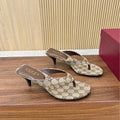 Fashionable high heel flip flops 0726041701