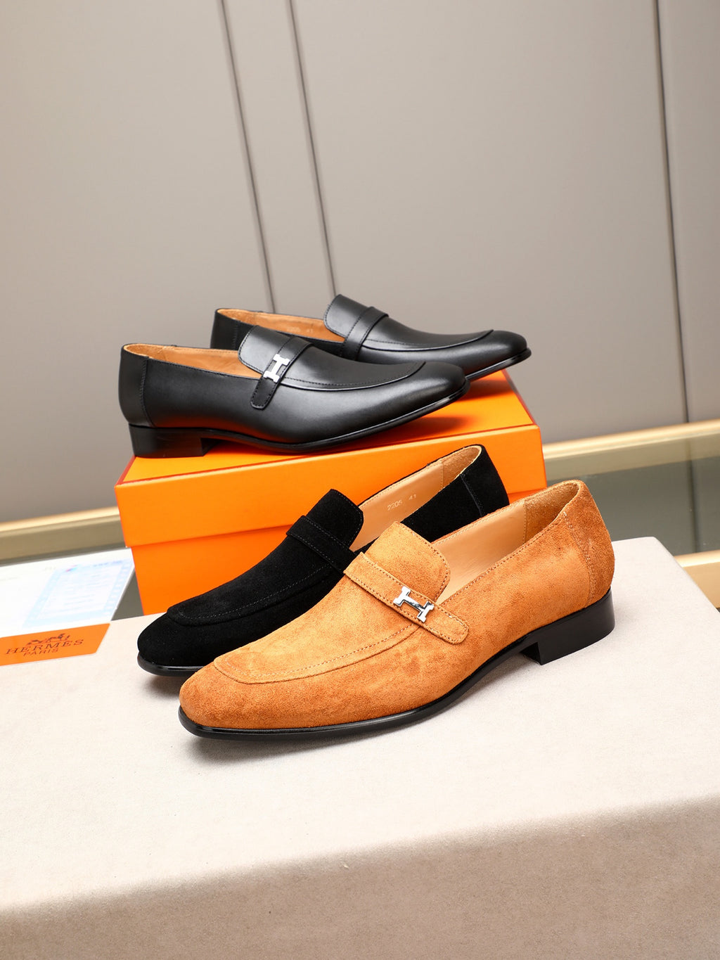 New H business formal leather shoes 0725062404