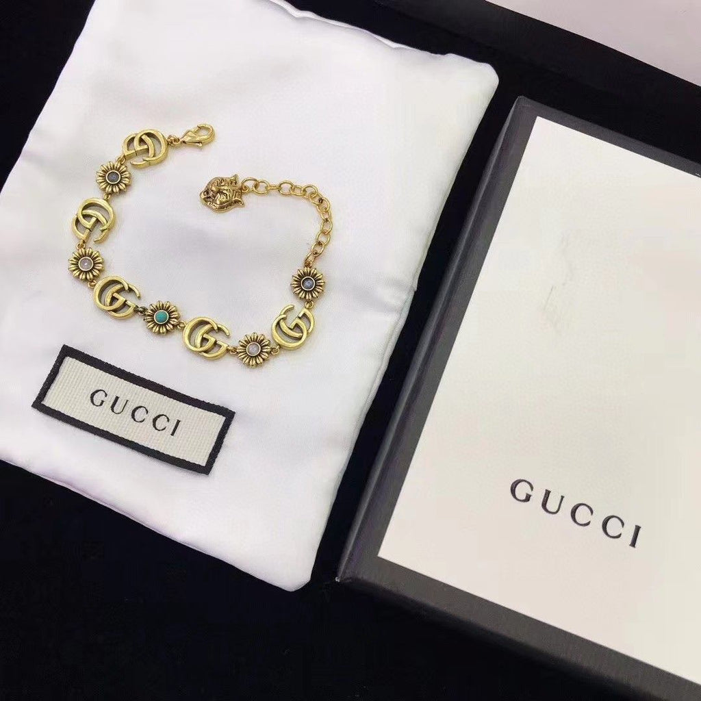 G Classic Light Luxury Bracelet Necklace PD10051209