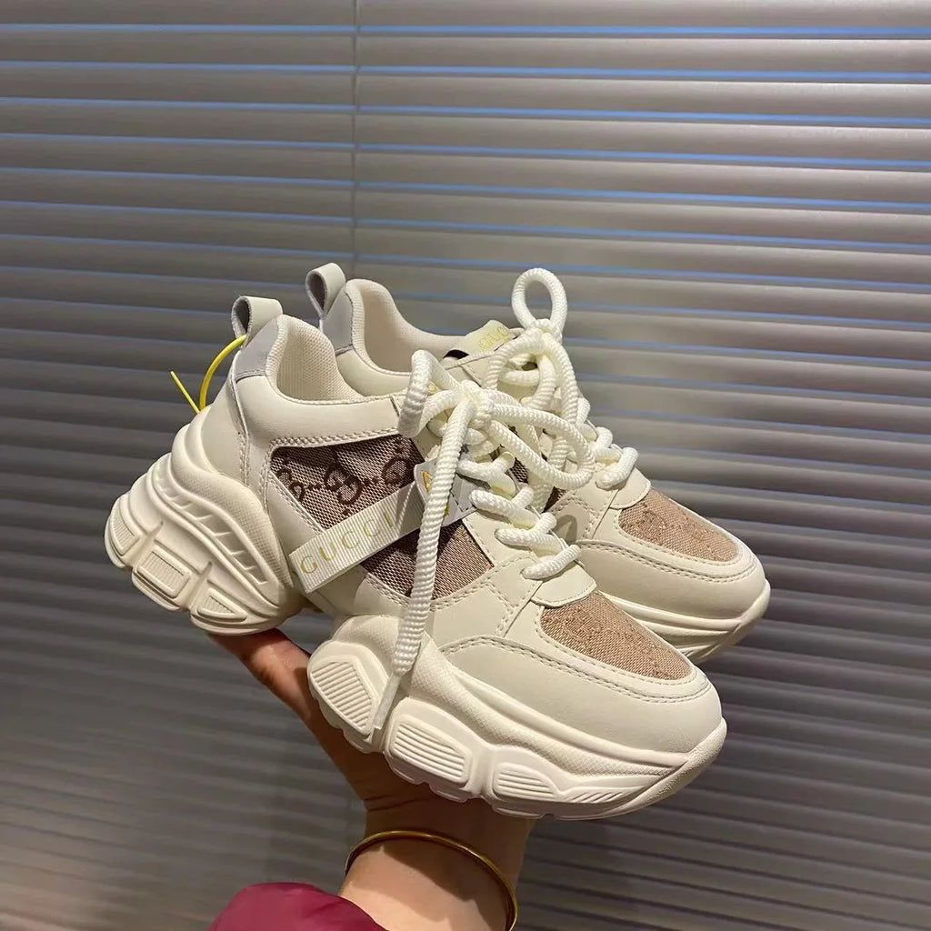 New Sports and Casual Thick Sole Elevated Women's Shoes 1024022607