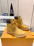 New fashion printed couple Martin boots 0724122601