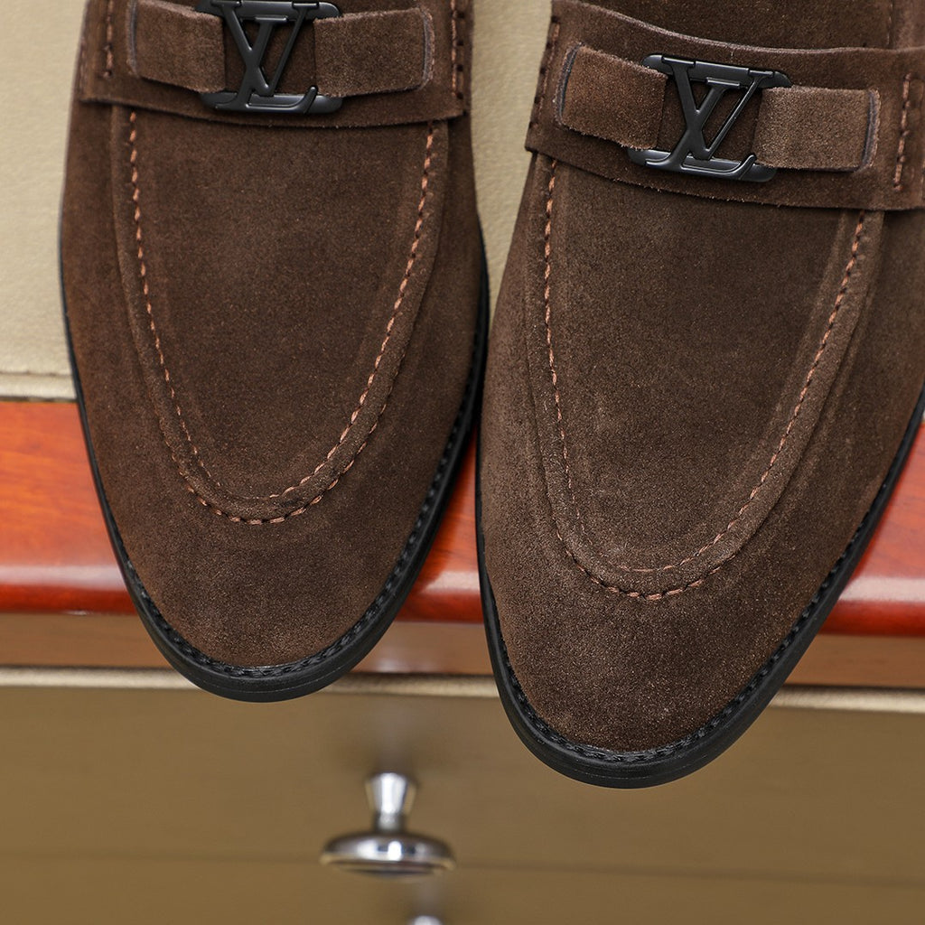 L men's suede business boat shoes 0725062318