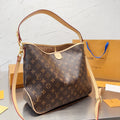 New Wide Shoulder Strap Classic Print Tote Bag XC1623071706