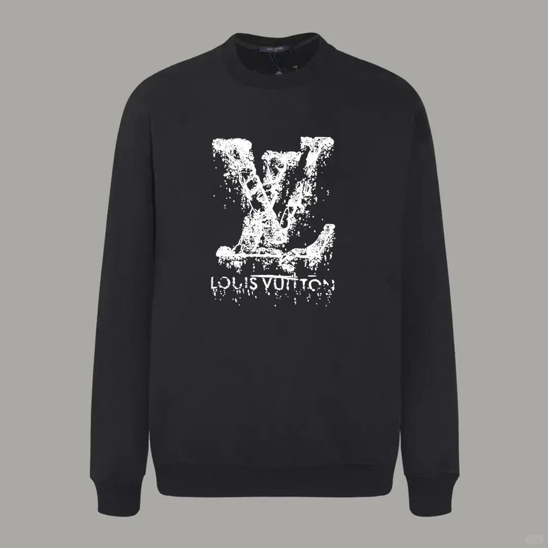Round neck casual loose woolen sweatshirt 3D1024101228