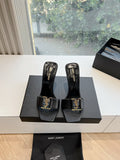 YSL high heel sandals slippers 0725021402
