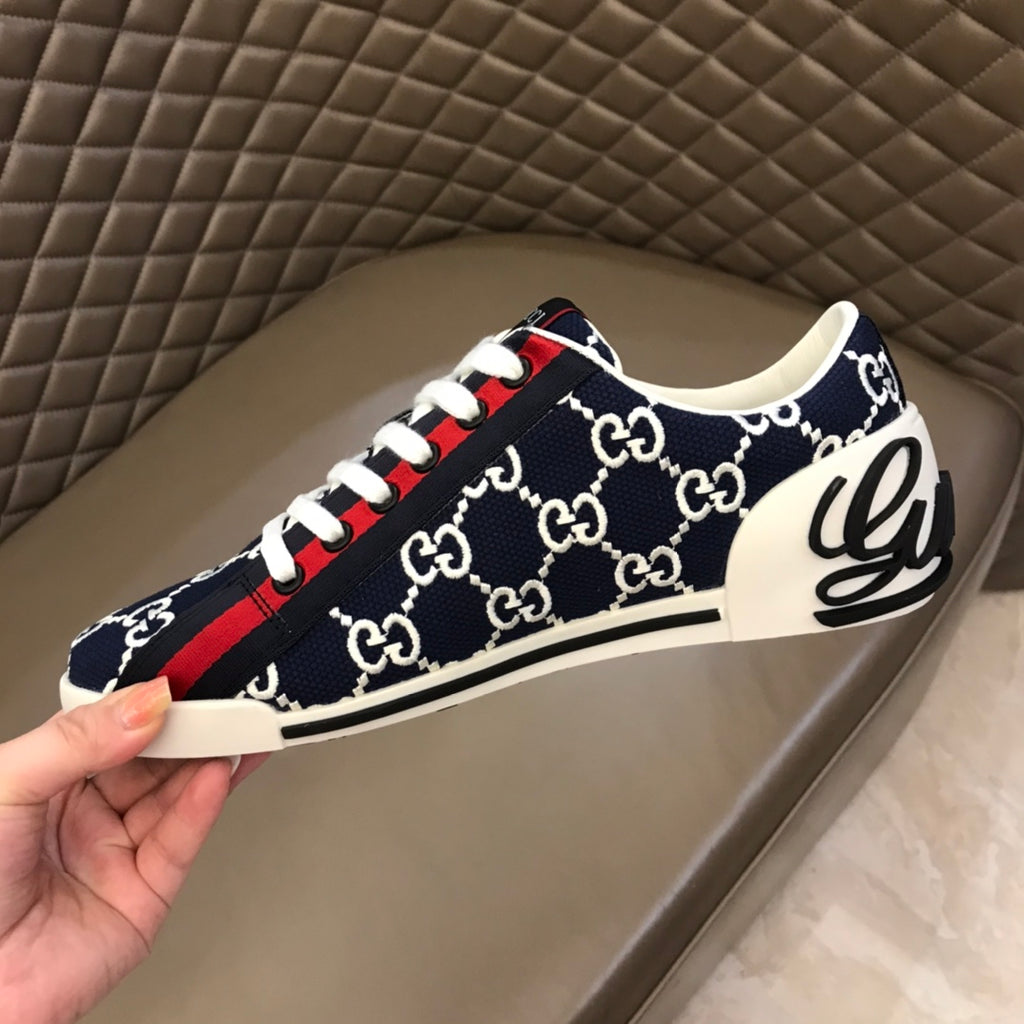 New Men's fashion lace-up casual shoes-1