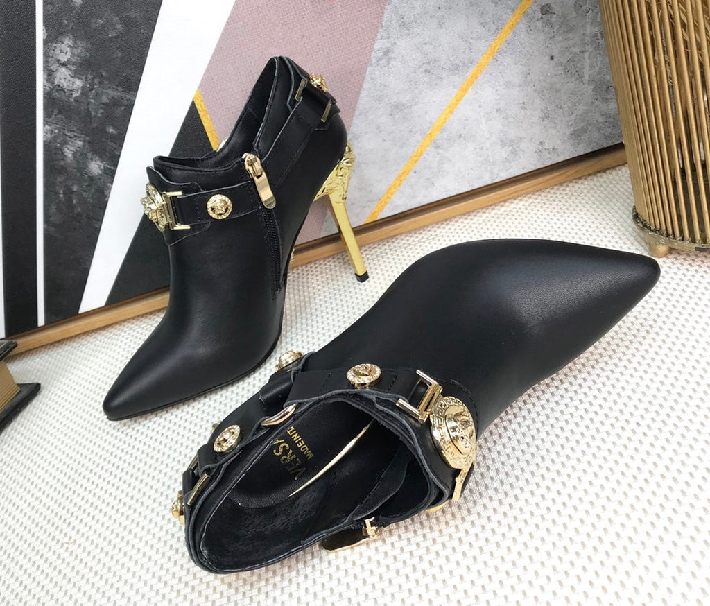 VS Fashionable high-heeled bare boots 0725091201
