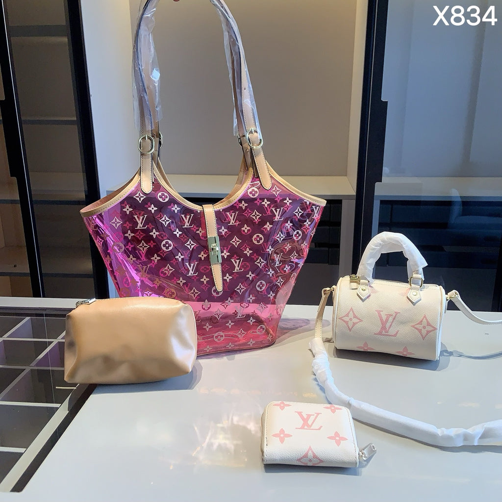 L A 4-piece set combination bag 0725101403