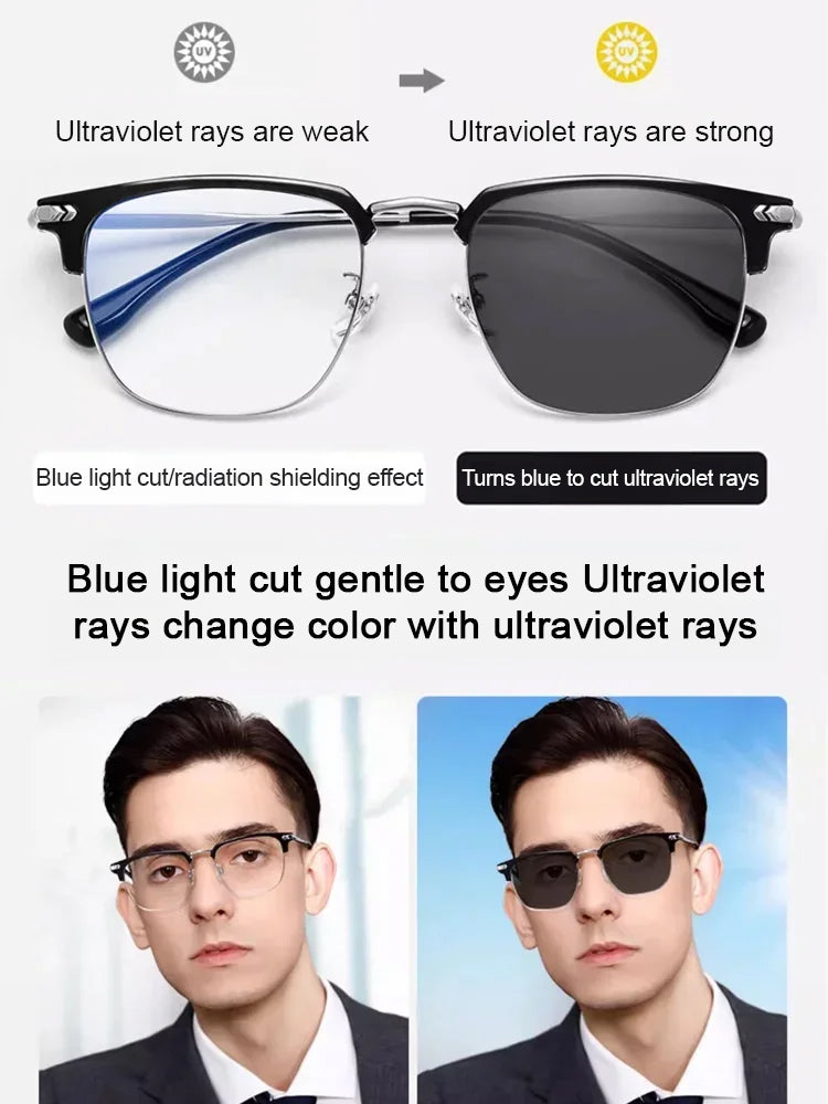 🔥Automatic zoom blue light blocking reading glasses